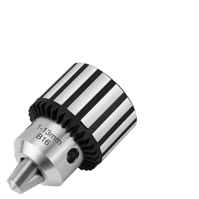 Earl Diamond Super Heavy Duty 1/2"" Drill Chuck with Chuck Key and MT2 Shank | Morse Taper Arbor #2 (B16) - Image 5